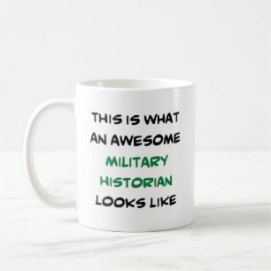militärhistoriker, fantastisk kaffemugg