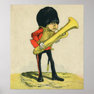 Militärmusikant av Grenadiervakterna Poster