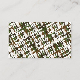 Militärrekryterare i USA Visitkort