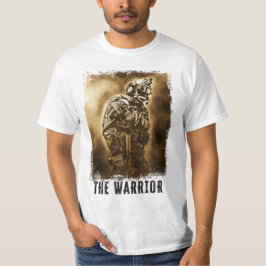 Militärsoldat vid Warrior Abstrakt Hero Veteran Ar T Shirt