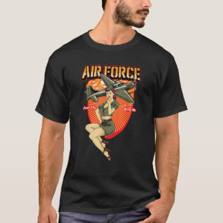 Militärstift-flicka T Shirt