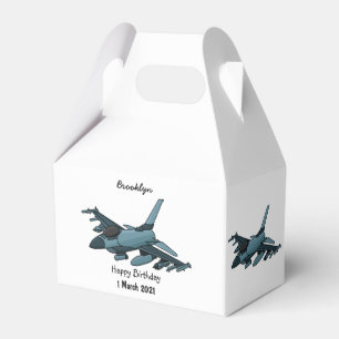 Militärstridsflygplan jet flygplan tecknad presentaskar
