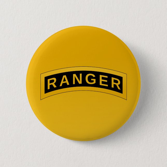 Militärsymbol för arméns SKOGSVAKTARE Knapp (Framsida)