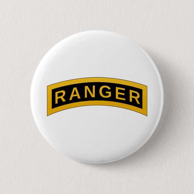 Militärsymbol för arméns SKOGSVAKTARE Knapp (Framsida)
