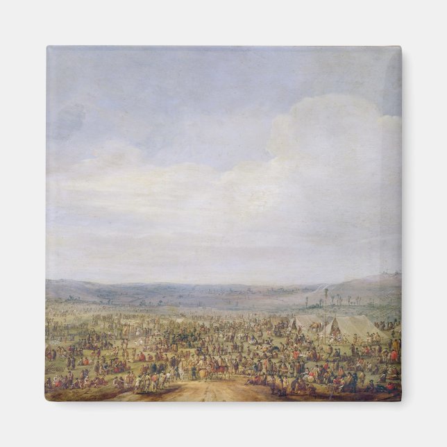 Militärt camping magnet (Framsidan)