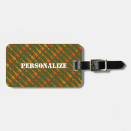 Militärt Gun Camouflage GI Rifle Army Green Bright Bagagebricka