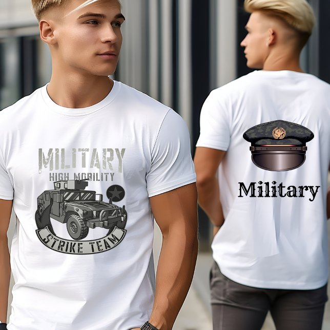 Militärt High Mobility Srike Team T-Shirt (Skapare uppladdad)
