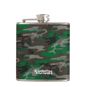 Militärt namn för Camouflage Army Fickplunta