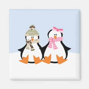 Militärt penguinpar magnet