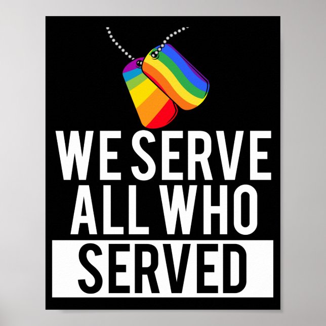 Militärt Pride för hbt-homosexuella, homosexuella, Poster (Framsidan)