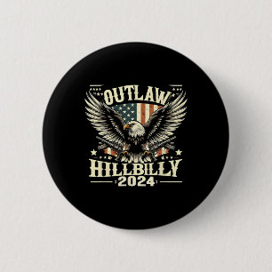 Militärt utslag Hillbilly 2024 USA:s valdag Knapp