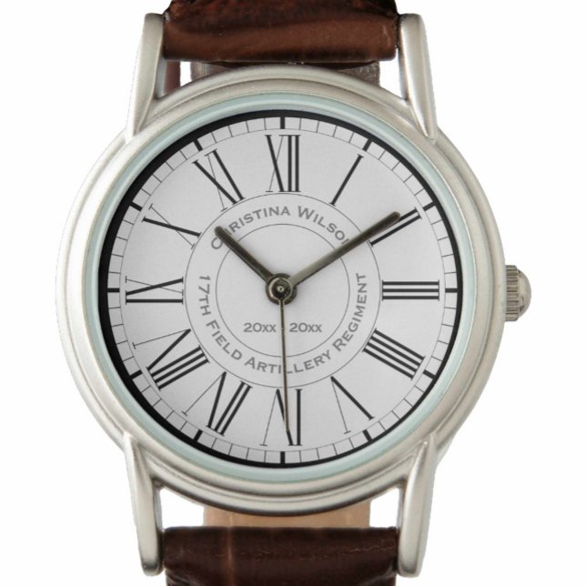 Militärtjänst inom regim eller bataljon armbandsur (Skapare uppladdad)