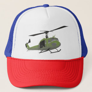 Militärtruckerkeps för UH-1 Huey Truckerkeps
