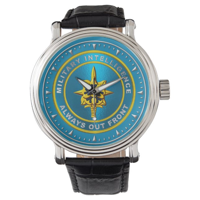 Militärunderrättelsetjänst MI Armbandsur (Framsida)