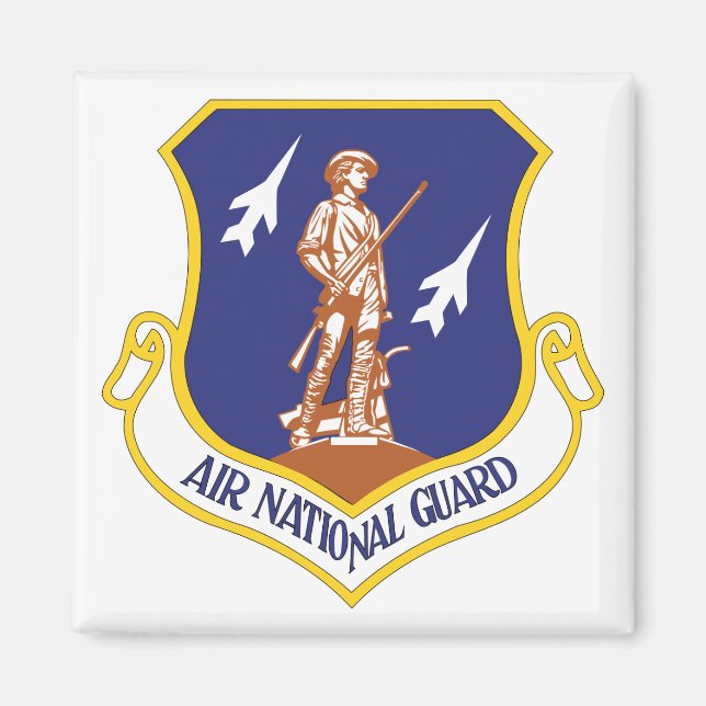 Militärveteran i luft magnet (Framsidan)