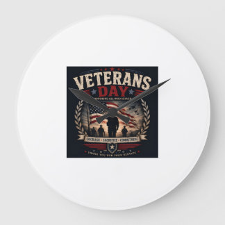 Militärveteran Presentidé - USA-veteran Uppskattni Stor Klocka