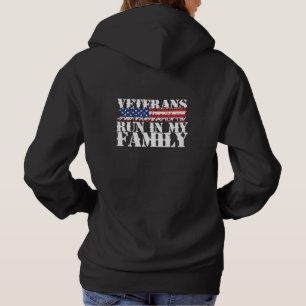 Militärveteraner Springa i min familj - Köra T Shirt