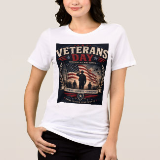 Militärveteranpresentidé - USA-veteran uppskattnin T Shirt