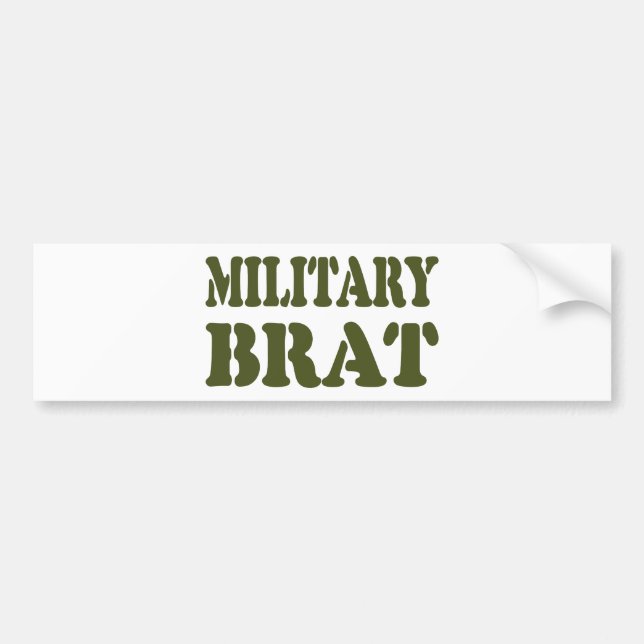 MILITARY BRAT BILDEKAL (Framsidan)