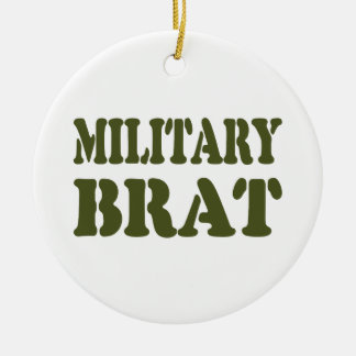MILITARY BRAT JULGRANSPRYDNAD KERAMIK