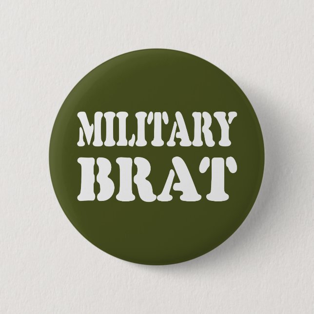 MILITARY BRAT KNAPP (Framsida)