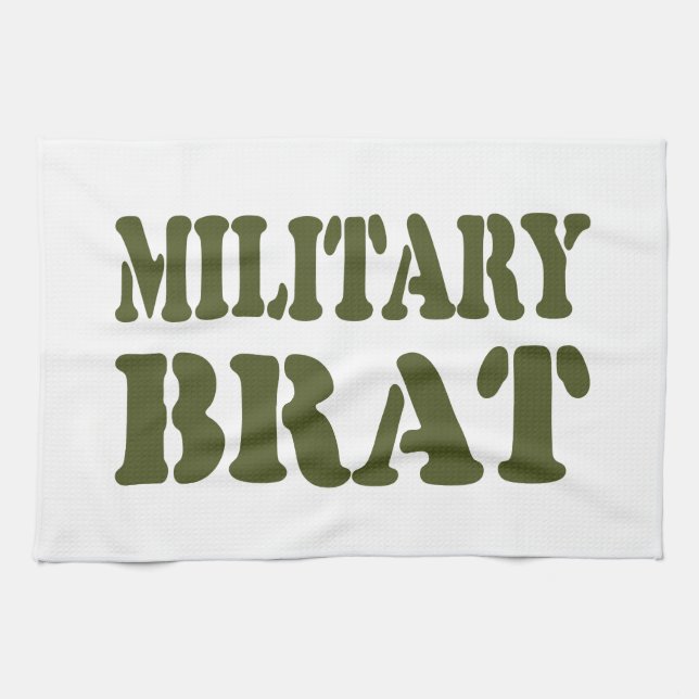 MILITARY BRAT KÖKSHANDDUK (Horisontell)