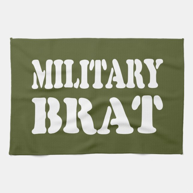MILITARY BRAT KÖKSHANDDUK (Horisontell)
