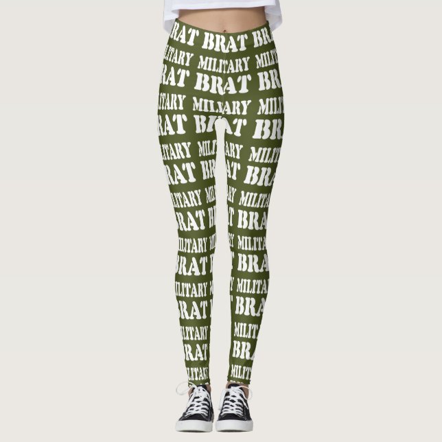 MILITARY BRAT LEGGINGS (Framsida)