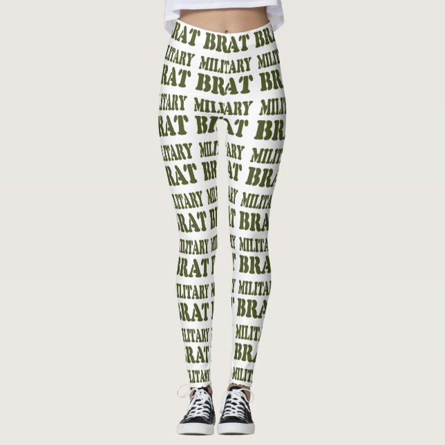 MILITARY BRAT LEGGINGS (Framsida)