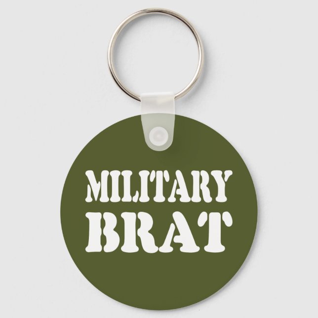 MILITARY BRAT NYCKELRING (Framsida)