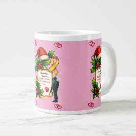 Military Christmas Family Matching – Christ Jumbo Mugg