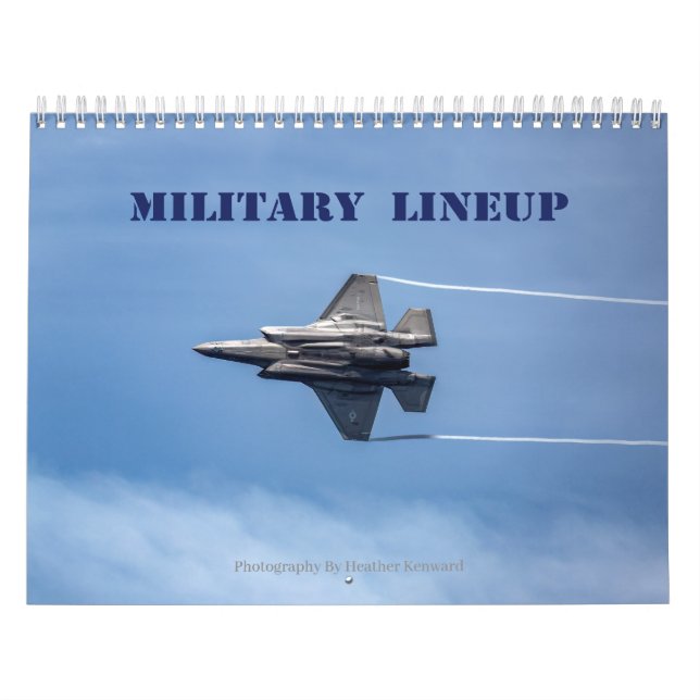 Military Lineup Calendar Kalender (Omslag)