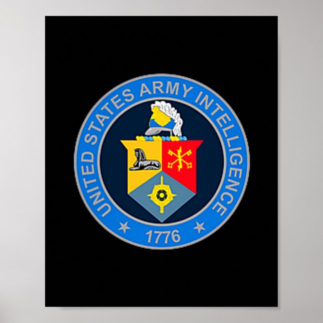 Military Security Agency Intelligence Corps Vetera Poster (Framsidan)