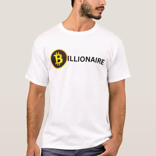 Miljardär Design T Shirt (Framsida)