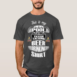 Miljarder 8 Boll Bassäng Player Sarcasm Novelty T Shirt