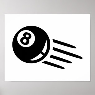Miljarder åtta boll poster
