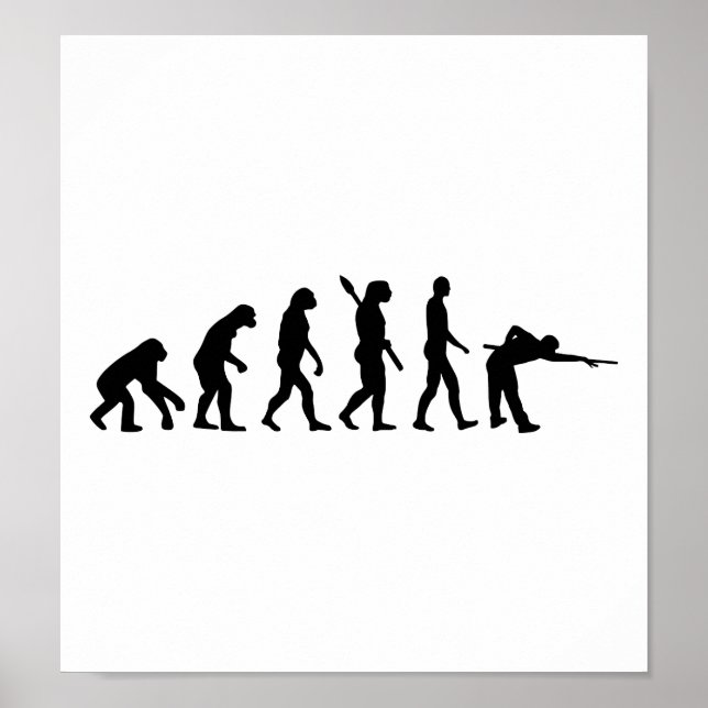 Miljarder i Evolution Bassäng Poster (Framsidan)