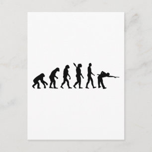 Miljarder i Evolution Bassäng Vykort