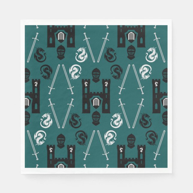 Miljarder över Bord-rundan Pappersservett (Framsidan)