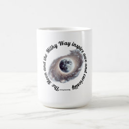miljarder stjärnor, planeter och kosmiska underver kaffemugg