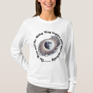 miljarder stjärnor, planeter och kosmiska underver t shirt
