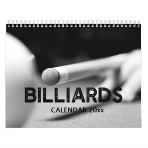 Miljardspel i 2022 års kalender i svartvitt