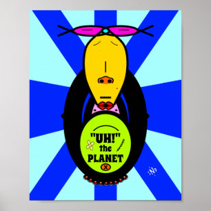 Miljö & apmaskot v1 poster