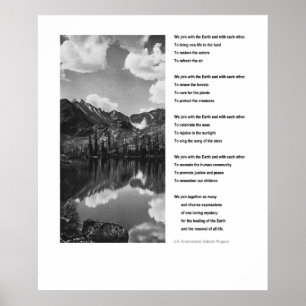 Miljö Earth Day inspiration poster