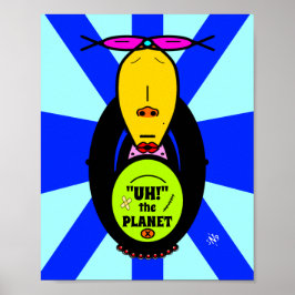 Miljö och mascot v1 poster