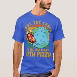 Miljöaktivist Pizza älskare te Funny Quote T Shirt