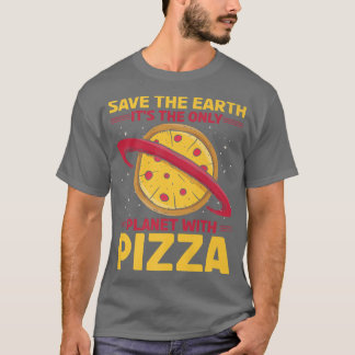 Miljöaktivist Pizza Älskare Tee Funny Quote