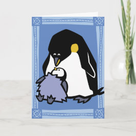 Miljökort för vildlevande Emperor Penguin Puzzle G Kort