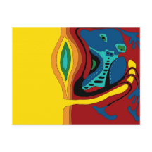 Miljökrimpat vykort