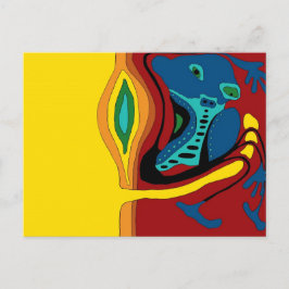 Miljökrimpat vykort